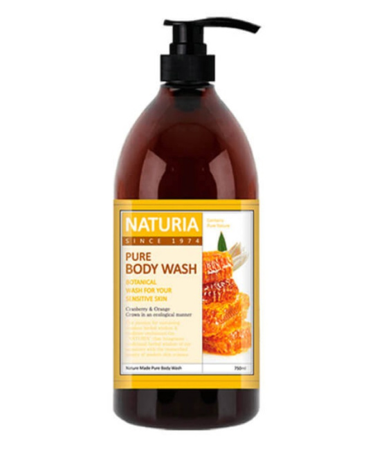 NATURIA Гель для душа «Мед и лилия», 750мл