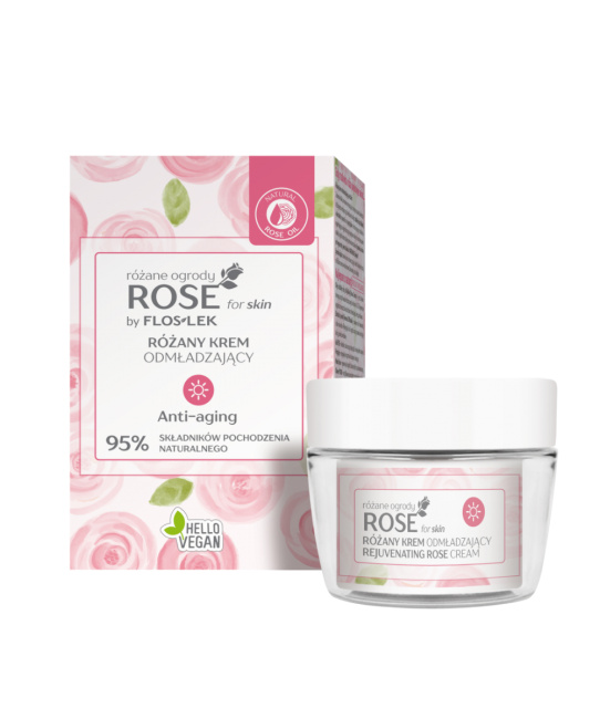 Floslek Восстанавливающий дневной крем для лица Роза, 50мл (1)
