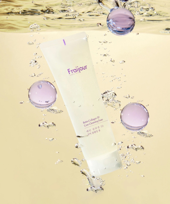 Fraijour Пенка-гель для умывания с коллагеном и ретинолом, 250мл (2)