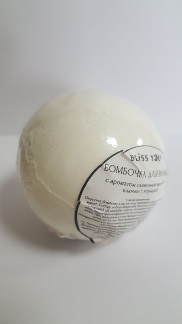 Bliss You Бомбочка для ванны клюква в сахаре, 180 (1)