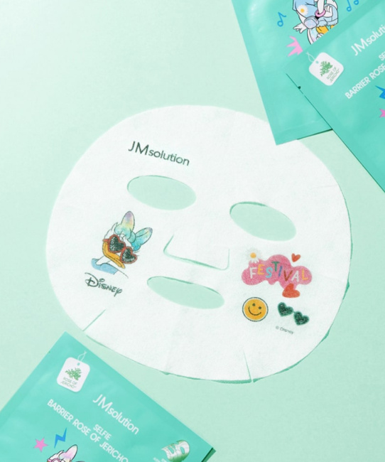 JM Solution JMsolution Маска тканевая питательная с экстрактом иерихонской розы Selfie Nourishing Ceramide Mask, 30 мл, 30мл (1)