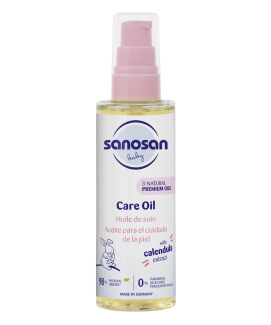 Sanosan Детское масло с обогащенной формулой, 0 мес.+, 100мл