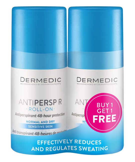 Dermedic Дезодорант набор1+1 ANTIPERSP R ROLL-ON, 60мл