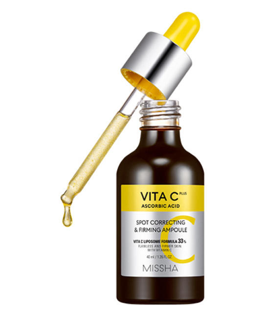 MISSHA Сыворотка для лица с витамином C Vita C Plus Spot Correcting & Firming Ampoule, 30мл (1)