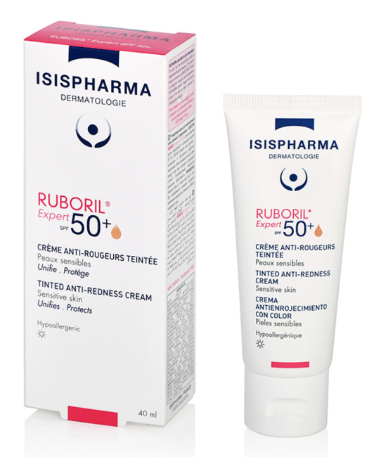 ISISPHARMA Крем для чувствительной кожи лица, склонной к покраснению и куперозу с SPF 50+, 40мл (1)