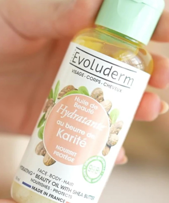 Evoluderm Увлажняющее косметическое масло ши, 100мл (2)