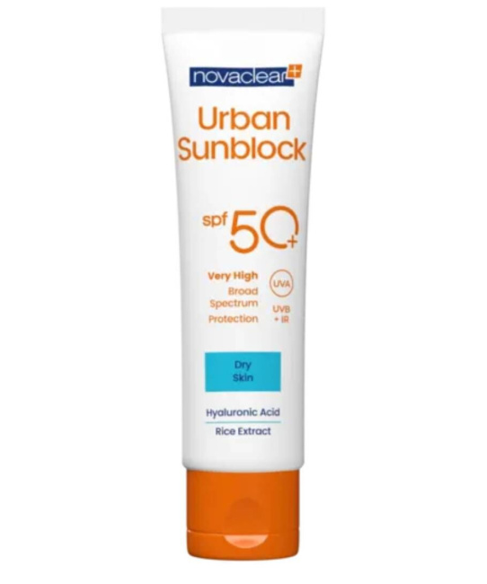 NovaClear Крем защитный для сухой кожи SPF50+, 40мл