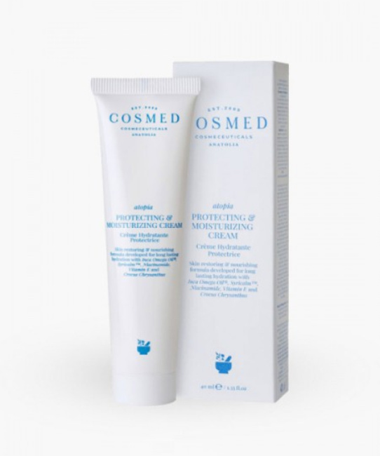Cosmed Крем защитный увлажняющий для сухой и  и очень сухой кожи ATOPIA PROTECTING & MOISTURIZING CREAM, 400мл (2)