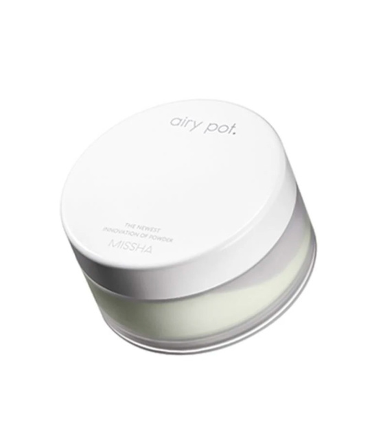 MISSHA Рассыпчатая пудра для лица Airy Pot Powder Mint, 9г