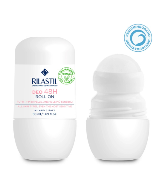 Rilastil RILASTIL Шариковый дезодорант DEO 48H, 50 мл, 50 (1)