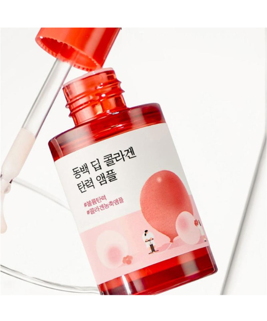Round Lab Укрепляющая сыворотка для лица ROUND LAB CAMELLIA DEEP COLLAGEN FIRMING AMPOULE, 30мл (2)