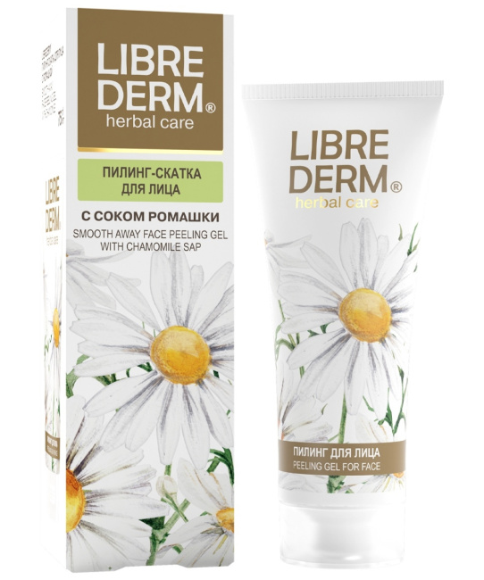 Librederm Пилинг-скатка для лица с ромашкой, 75мл