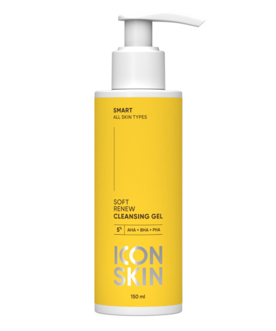 Icon skin Гель для умывания очищающий с кислотами, 150мл