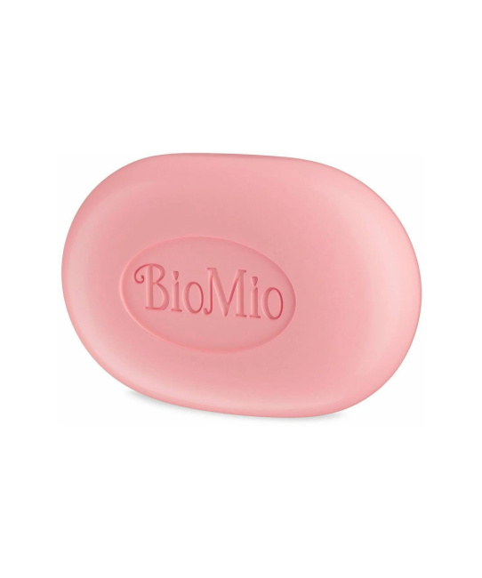 BioMio Мыло натуральное Пион и эфирное масло Пальмарозы, 90г (2)