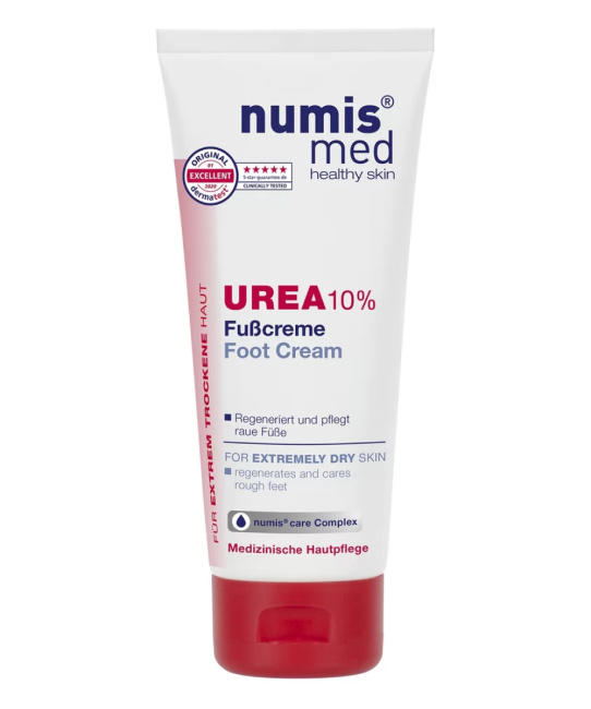 Numis med Крем для ног с 10% мочевиной для очень сухой кожи UREA, 100мл