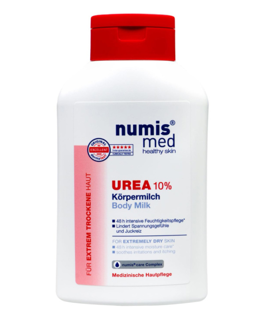 Numis med Молочко для тела с 10% мочевиной для очень сухой кожи UREA, 300мл