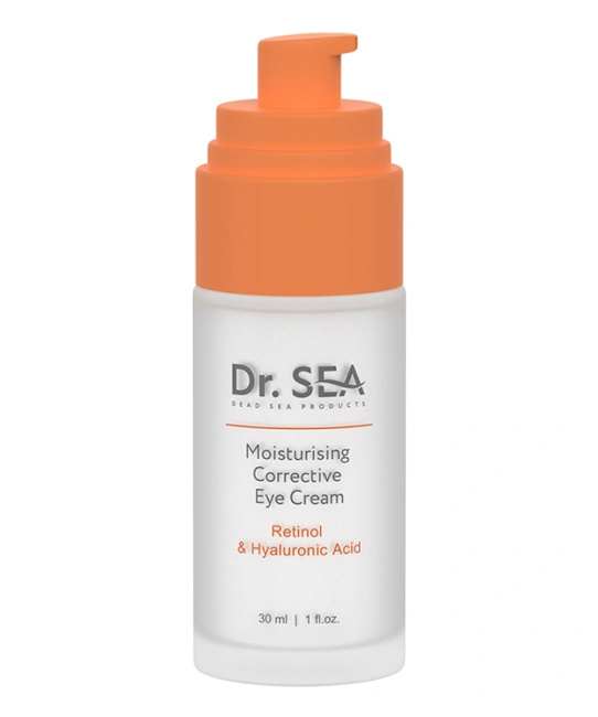 Dr.Sea Увлажняющий корректирующий крем для глаз с ретинолом и гиалуроновой кислотой, 30мл
