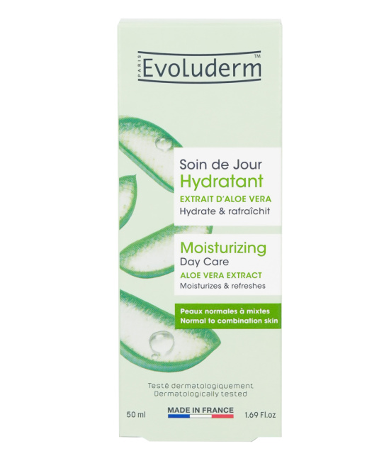 Evoluderm Увлажняющий дневной крем для нормальной и комбинированной кожи лица, 50мл (2)
