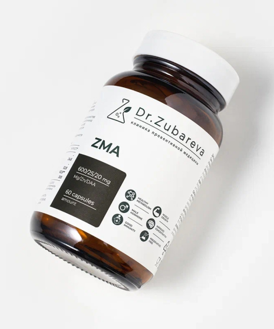 Dr. Zubareva ZMA, 60 капсул, 290г (3)