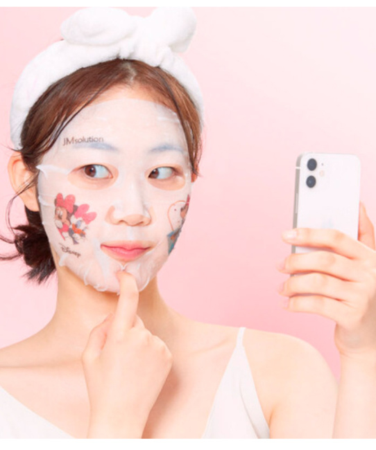 JM Solution Маска тканевая питательная с экстрактом граната Selfie Nourishing Pomegranate Mask, 30мл (1)