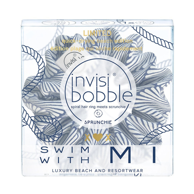INVISIBOBBLE Резинка-браслет для волос SPRUNCHIE Santorini Pack Your Bikini