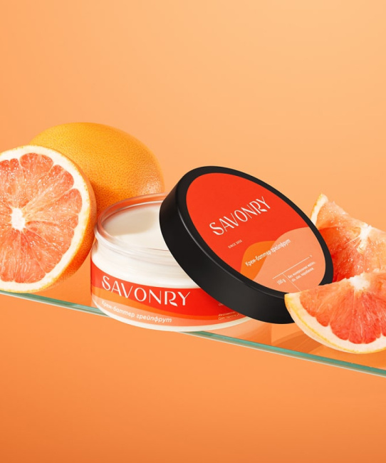 SAVONRY Крем-баттер Grapefruit (грейпфрут), 150мл (3)