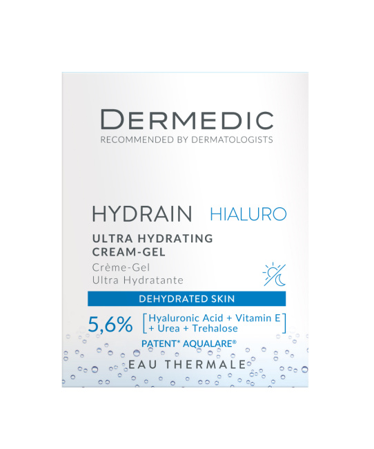 Dermedic Крем-гель увлажняющий HYDRAIN3 HIALURO, 50мл (4)