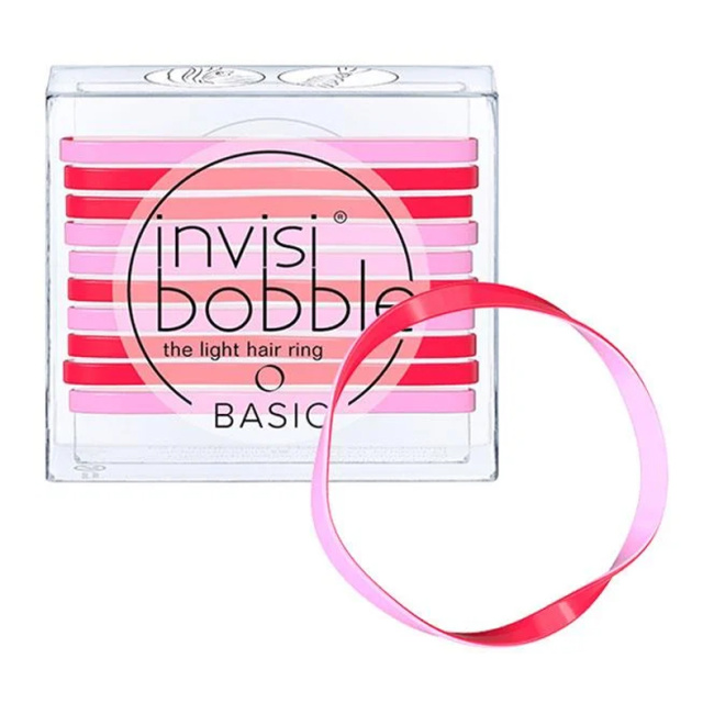INVISIBOBBLE Резинка для волос BASIC Jelly Twist, 10шт