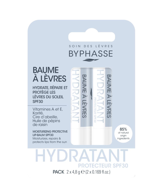 BYPHASSE Бальзам для губ защитный SPF30, 9.6г