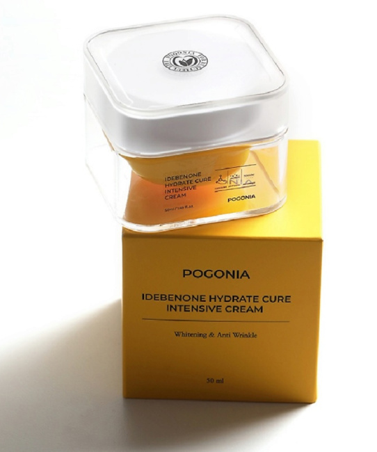 POGONIA Интенсивно увлажняющий, омолаживающий крем с идебеноном, 50мл (3)