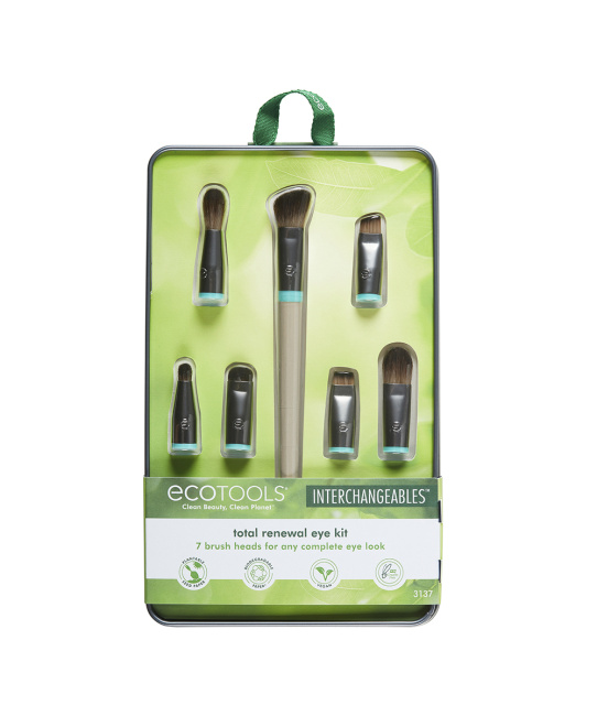 EcoTools Набор кистей для макияжа глаз Interchangeables, 8шт (3)