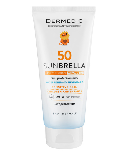 Dermedic Молочко солнцезащитное SPF50 SUNBRELLA BABY, 100мл