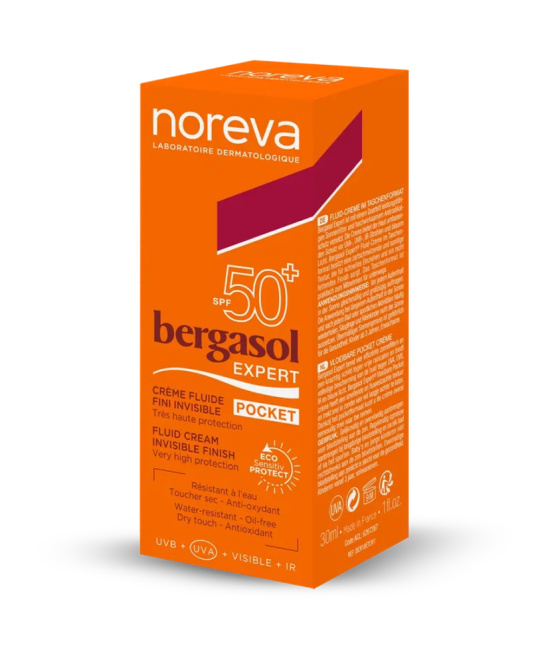 Noreva Крем солнцезащитный легкий SPF50+ Bergasol Expert, 30 (1)