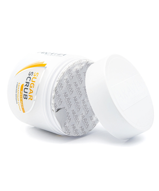 Aravia Professional Сахарный скраб с маслом миндаля, 300мл (1)