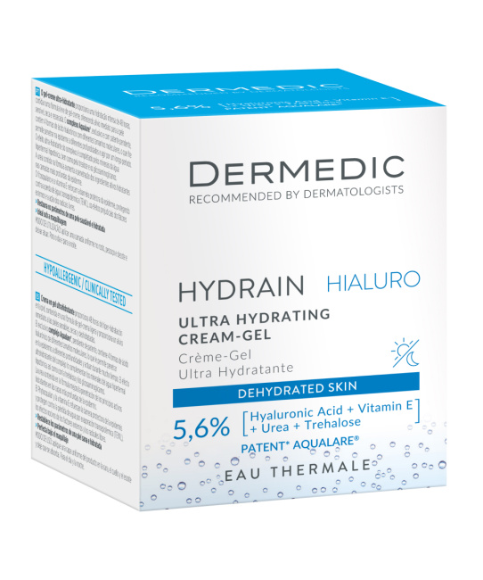 Dermedic Крем-гель увлажняющий HYDRAIN3 HIALURO, 50мл (3)
