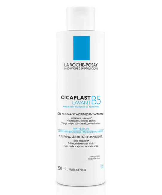 La Roche-Posay Гель очищающий для лица и тела для детей и взрослых Lavant В5, 200мл