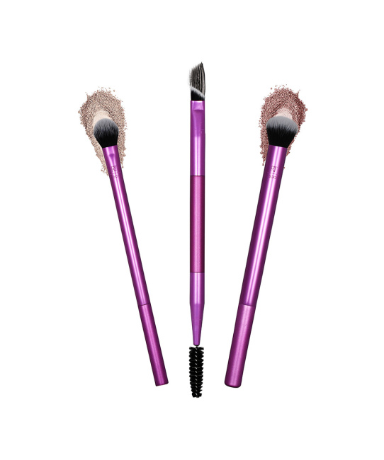 Real Techniques Набор кистей для макияжа глаз Eye Shade + Blend, 3шт (1)