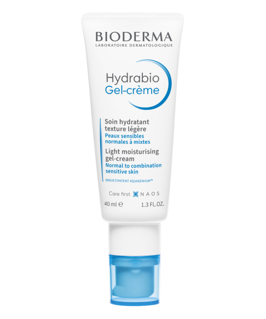 Bioderma Увлажняющий гель-крем для обезвоженной и чувствительной кожи лица, 40мл