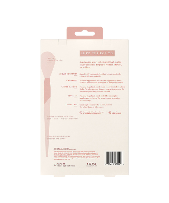 EcoTools Набор кистей для макияжа Luxe, 5шт (2)