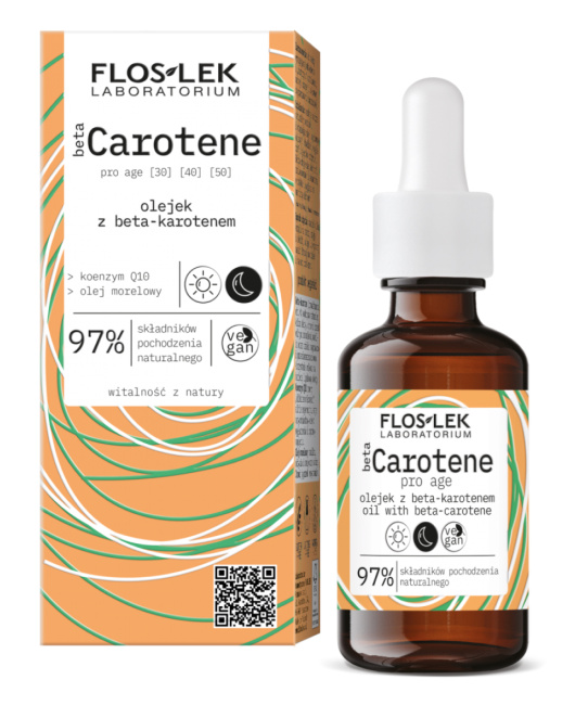 Floslek Масло для лица betaCAROTENE, 30мл (2)