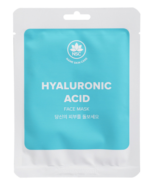 NAME SKIN CARE NAME SKIN CARE Маска тканевая для лица c Гиалуроновой Кислотой, 22 г, 22мл