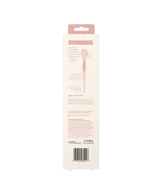 EcoTools Кисть для хайлайтера Luxe, 1шт (2)