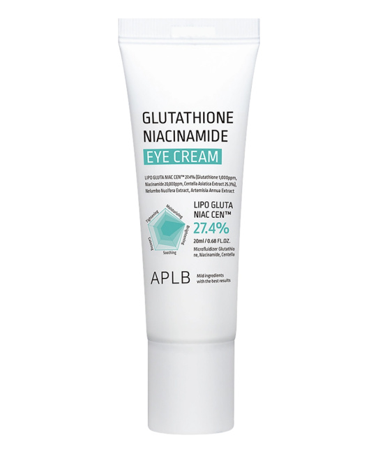 APLB Крем для кожи вокруг глаз с глутатионом и ниацинамидом GLUTATHIONE NIACINAMIDE EYE CREAM, 20мл
