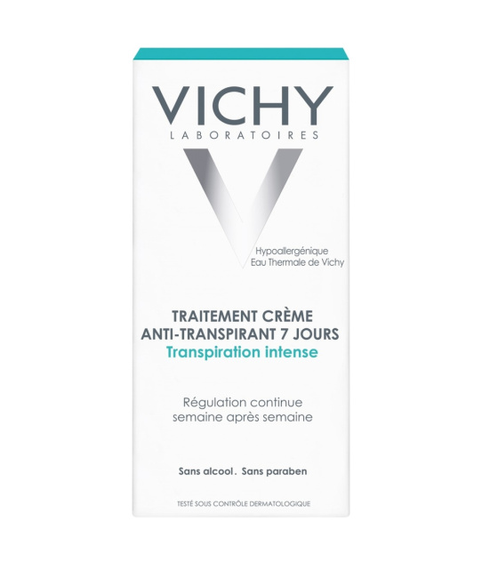 VICHY Дезодорант-крем для тела регулирующий избыточное потоотделение "7 дней", 30мл (1)