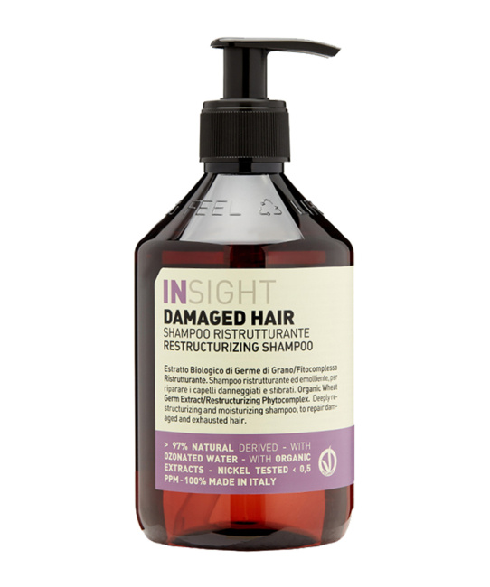 INSIGHT Микс DAMAGED HAIR: Шампунь для поврежденных волос + саше, 400мл