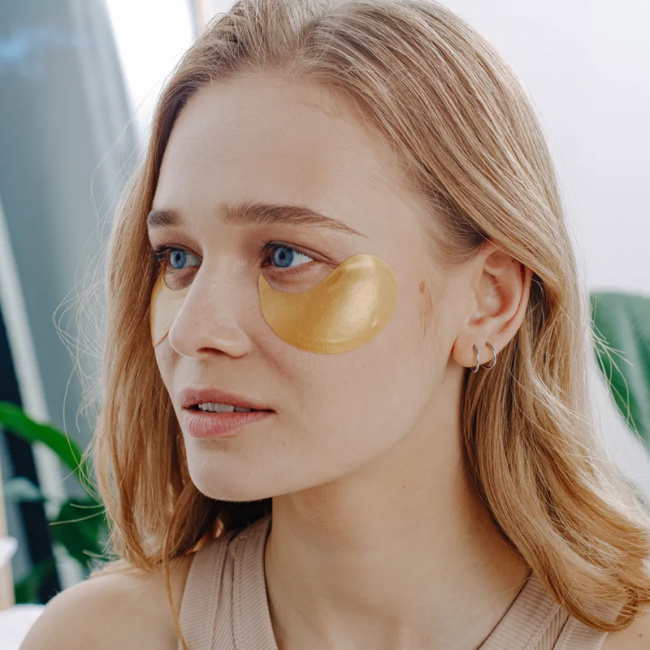 DIZAO Гидрогелевые золотые патчи "100% коллаген", 60шт (3)