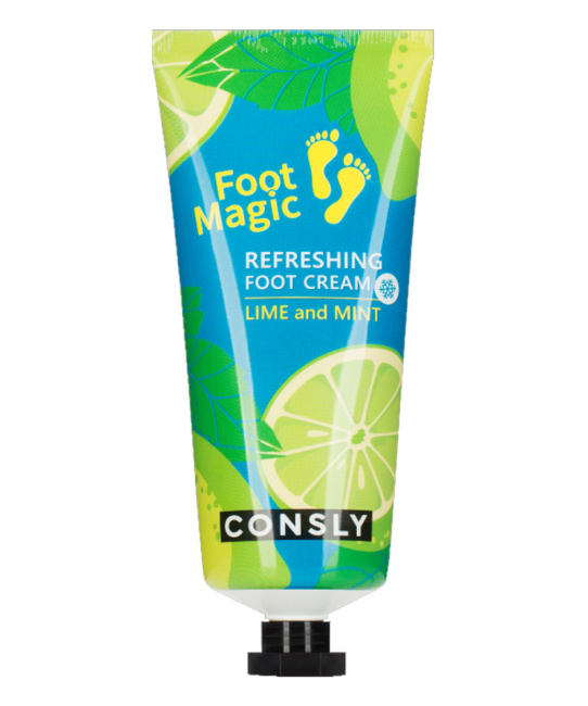 Consly Освежающий крем для ног, 100мл
