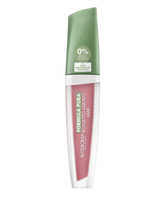 Deborah Milano Помада матовая жидкая FORMULA PURA ROSSETTO LIQUIDO MAT тон 02, 4.5мл (2)