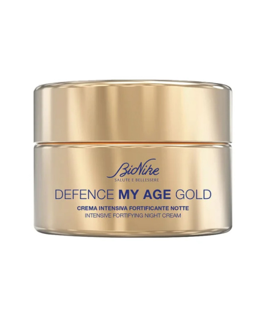 BioNike Интенсивный укрепляющий ночной крем для лица DEFENCE MY AGE GOLD intensive fortifying night cream, 50мл