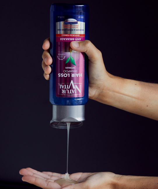 Natur Vital Шампунь против выпадения и ломкости волос, 300мл (2)